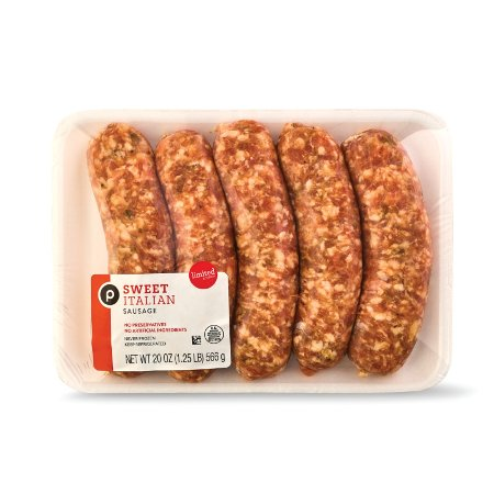 $1.00 Off The Purchase of One (1) Publix Sweet Italian Sausage Limited Edition, 20-oz tray