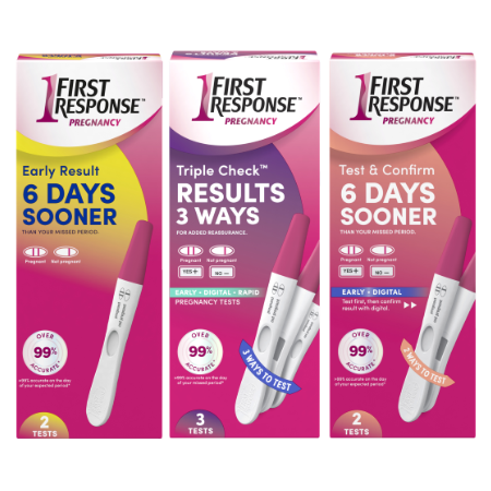 Save $5.00 on any ONE (1) First Response Pregnancy Test
