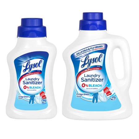 Save $2.00 on any ONE (1) Lysol® Laundry Sanitizer (41 oz. and larger)