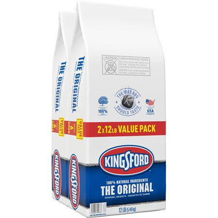 Save $5.00 on any ONE (1) Kingsford Charcoal Briquets 2 pack 12-lb Bag (24-lb Shrink Wrapped)