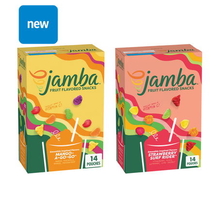 SAVE $1.00 on 2 Jamba™ Fruit Flavored Snacks