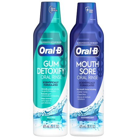 Save $2.00 on ONE Oral-B Mouthwash 475 mL (16 oz) or larger.