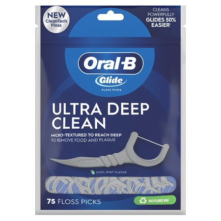 Save $2.00 on TWO Oral-B Glide Manual Floss OR Oral-B Expanding Floss OR Oral-B Glide Floss Picks (excludes Essential Floss, Satin Floss, Oral-B Fresh