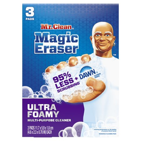 Save $1.00 on ONE Mr. Clean Magic Erasers 3ct or larger, Mr. Clean Clean Freak Starter Kit or Refill, OR Mr. Clean Multi-Surface Cleaner 28oz or large