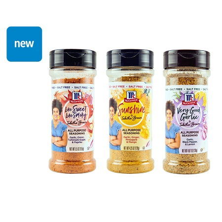 Save $0.80 when you buy any ONE (1) participating McCormick® Tabitha Brown Spice Seasoning 4.25-5.5oz