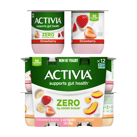 Save $1.00 on any ONE (1) Activia Zero 0g Added Sugar* 4pk or 12pk