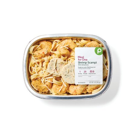 $1.00 Off The Purchase of One (1) Publix Aprons Shrimp Scampi Meal for One With Fettuccine, 12-oz pkg.