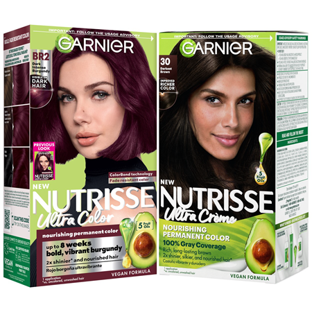 Save $5.00 on any TWO (2) Garnier® Nutrisse® or Color Reviver haircolor products