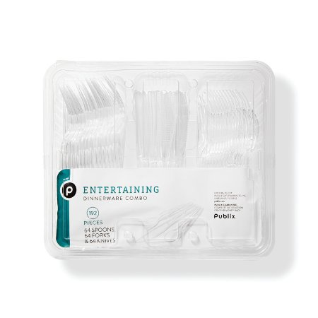 $2.00 Off The Purchase of One (1)  Publix Entertaining Dinnerware Combo Pack, 192-ct. cont.