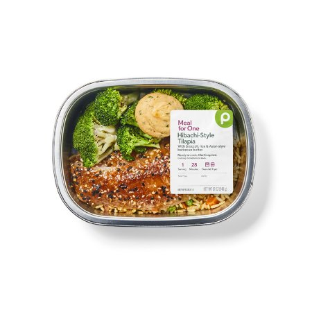 $1.00 Off The Purchase of One (1) Publix Aprons Hibachi-Style Tilapia Meal for One with Broccoli, Rice & Asian-Style BBQ Butter, 12-oz pkg.