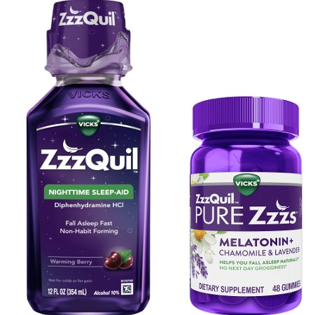Save $1.00 on ONE Vicks ZzzQuil Product (excludes trial/travel size).