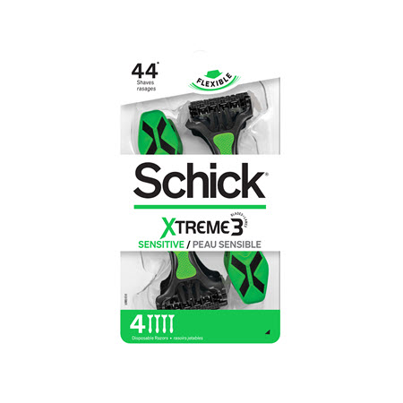 Save $4.00 on any ONE (1) Schick® Men's or Women's or Skintimate® Disposable Razor Pack (See Exclusions)