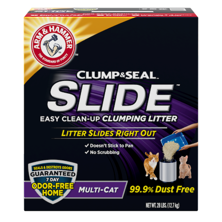 Save $2.00 on any ONE (1) Arm & Hammer™  Clump and Seal or HardBall Litter