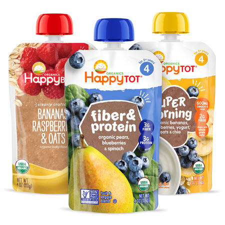 Save $2.00 on any SIX (6) Happy Baby pouches