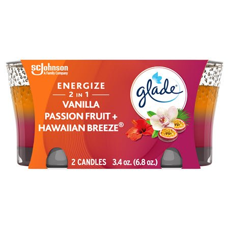 Save $2.00 on any ONE (1) Glade® 3-Wick or Twin Pack Candles (Excludes Glade Fresh Collection Candles)