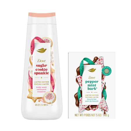 Save $2.00 on any ONE (1) Dove Body Wash 20oz+ or Bar Soap 4ct+ (includes 1ct. Holiday Treats bars; excludes trial & travel)