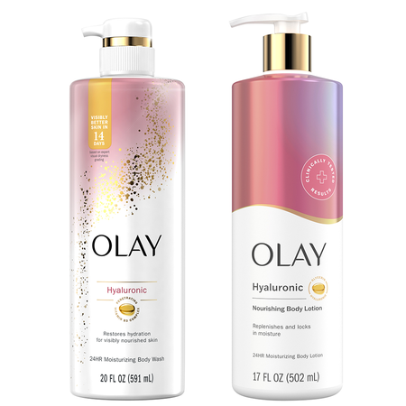 Save $2.00 on ONE Olay Body Wash 26oz OR 20oz OR 17.9oz OR Hand & Body Lotion 17oz (excludes Indulgent Moisture Body Wash 20oz and trial/travel size).