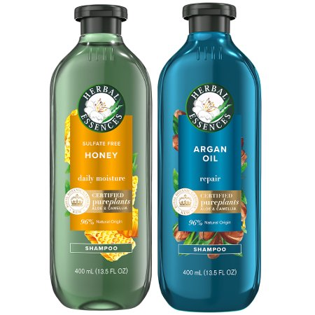 Save $4.00 on TWO Herbal Essences Pure Plants Blend Shampoo, Conditioner OR Styling Product (excludes masks, 100 mL shampoo and conditioners, and tria