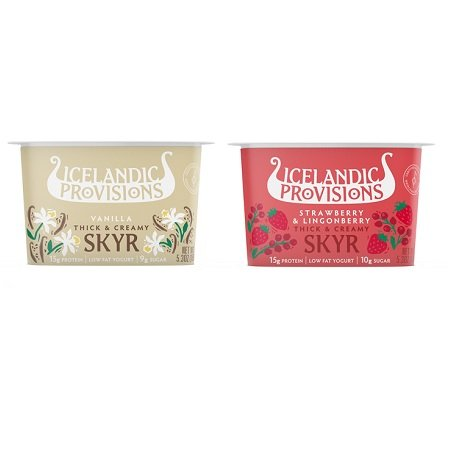 Save $1.00 on TWO (2) Icelandic Provisions Single-Serve Cups (4.4oz-5.3oz)