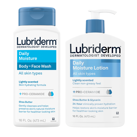 Save $3.00 on any ONE (1) LUBRIDERM® Product, any variety (16 fl. oz. or larger)