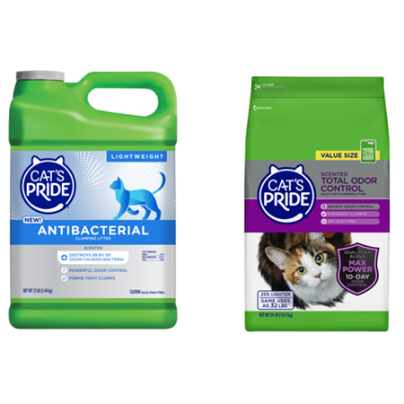 Save $2.00 on any ONE (1) Cat's Pride Green Jug or Bag of Cat Litter