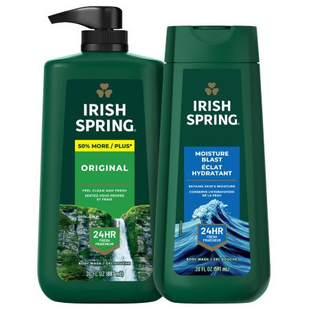 Save $2.00 on any ONE (1) Irish Spring® Body Wash (20oz or larger)