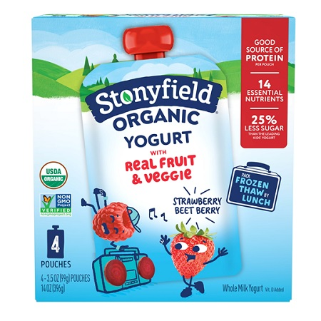 Save $2.00 on TWO (2) Stonyfield Kids or YoBaby Multipacks