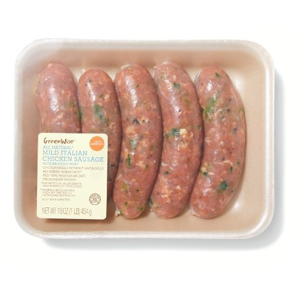 $1.00 Off The Purchase of One (1) GreenWise Chicken Sausage With Broccoli Rabe, Limited Time Only, 16-oz pkg.