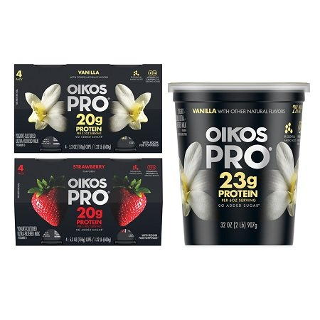 Save $1.00 on ONE (1) Oikos Pro 4pk or Tubs