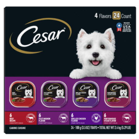 Save $2.00 on any ONE (1) CESAR® Trays Multi-pack