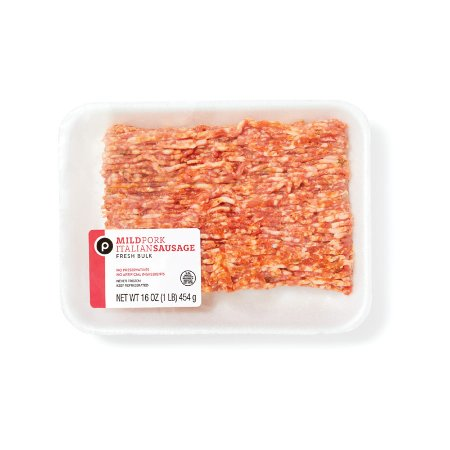 $0.50 Off The Purchase of One (1) Publix Mild or Hot Italian Sausage Our Exclusive Recipe, Bulk, 16-oz pkg.