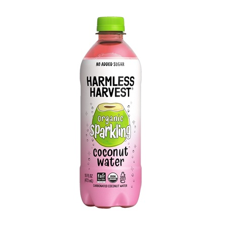 Save $1.00 on ONE (1) Harmless Harvest® Organic Sparkling Coconut Water, 16oz.