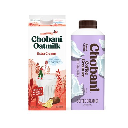 Save $1.00 on any TWO (2) Chobani® Creamer or Oatmilk