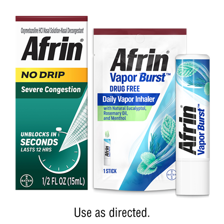 Save $2.00 on any ONE (1) Afrin® 15ml or larger Or Afrin® Vapor Burst™ Inhaler Stick