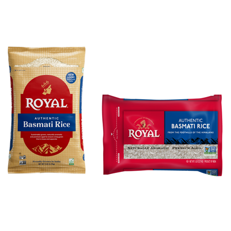 Save $1.00 on any ONE (1) Royal® Basmati Dry Rice 5lb