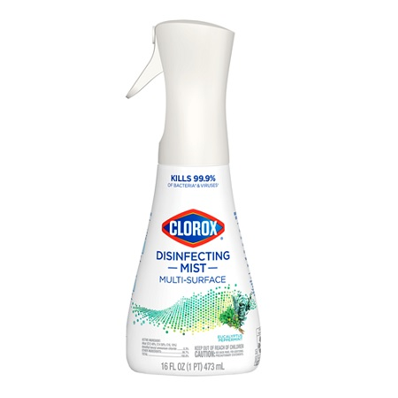 Save $2.00 on any ONE (1) Clorox Disinfecting Mist 16-oz