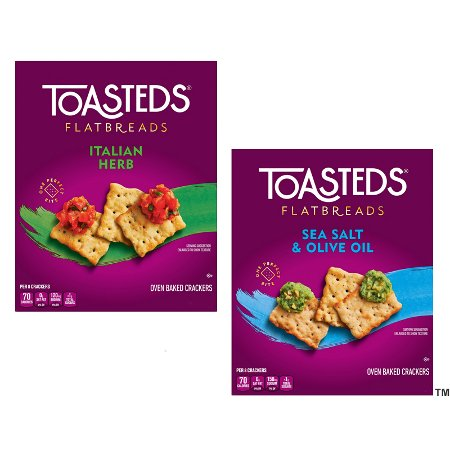 SAVE $2.00 on any TWO Toasteds® Crackers