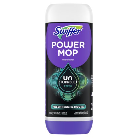 Save $1.00 on ONE Swiffer PowerMop or WetJet 1ct Solution Refill (excludes 2ct Solutions, Refill Bundle Packs and trial/travel size).