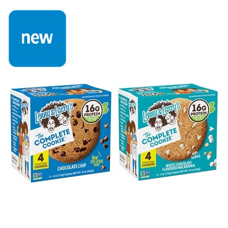 Save $1.00 on any ONE (1) Lenny & Larry's Cookies, 4pk