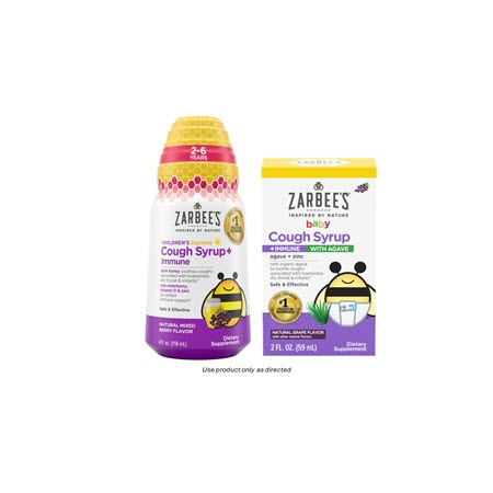 Save $2.00 on any ONE (1) Zarbee's Cough or Immune Product