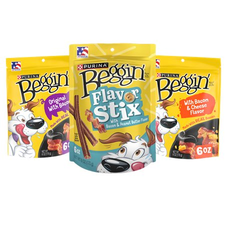 SAVE $2.25 on TWO (2) 6 oz or larger pouches of Beggin'® Dog Treats