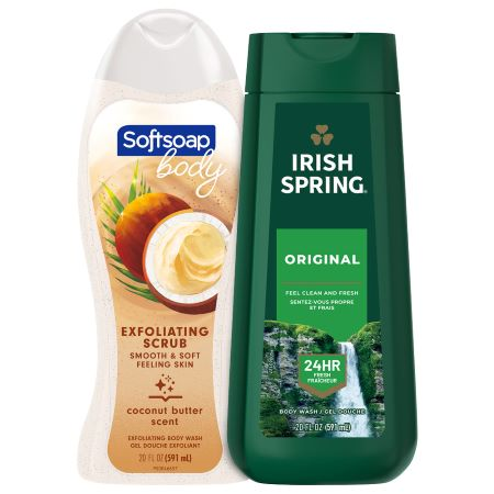 Save $5.00 on any TWO (2) Irish Spring® or Softsoap® Body Washes (20oz or larger)