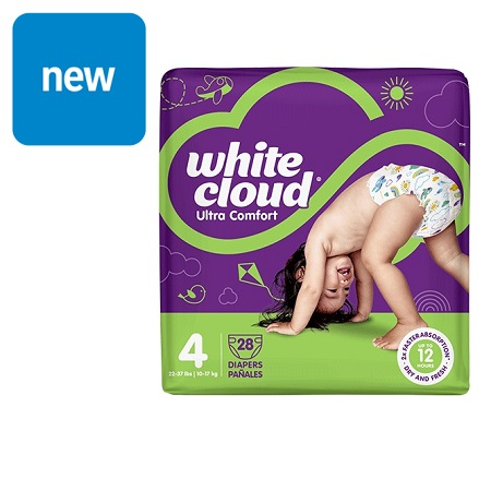 Save $3.00 on any ONE (1) White Cloud® Ultra Comfort Diaper, any size