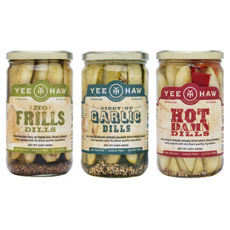 Save $2.00 on any ONE (1) Yee-Haw Pickles 24oz Dill product