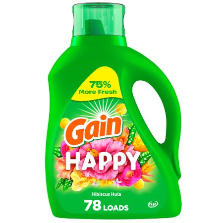Save $2.00 on ONE Gain Liquid Laundry Detergent 88 oz (excludes Gain Rinse, Gain Flings, Gain Ultra Flings, Gain Liquid Fabric Softeners, Gain Essenti