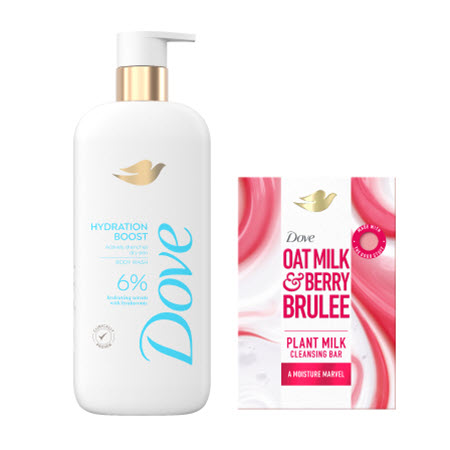 Save $2.00 on any ONE (1) Dove Serum Body Wash 18.5oz or Plant-Milk Bars (excludes trial & travel)