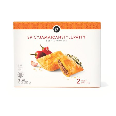 $1.00 Off The Purchase of Two (2) Publix Jamaican Style Patty Beef Turnovers Spicy or Mild, 10-oz box