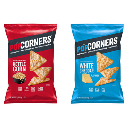 Save $1.00 on any ONE (1) Popcorners® snack (7 oz. any flavor/variety, excludes Party Size and Single Serve)