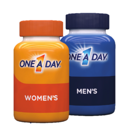 Save $6.00 on any TWO (2) One A Day® Multivitamin 110ct or higher (Excludes One A Day® Prenatal)