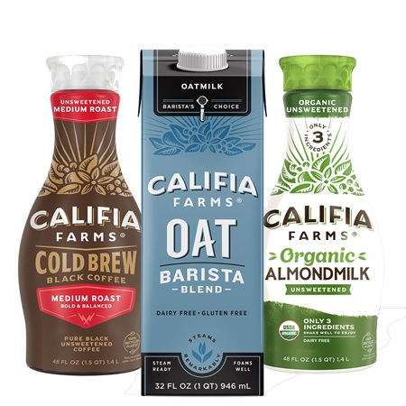 SAVE $1.00 When You Buy any ONE (1) Califia Farms Products (Including Plant-Based Milks, Creamers, Coffees, and Tea)